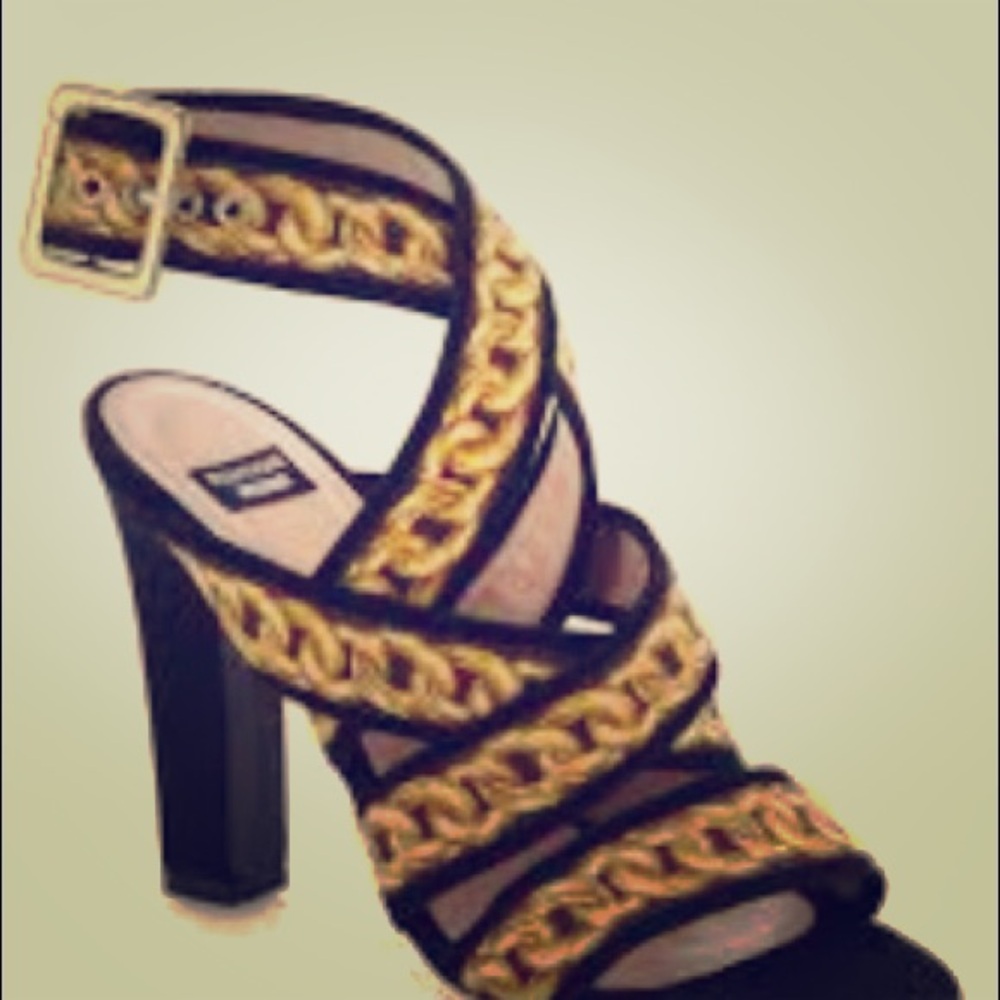 Boutique Moschino - Ankle Strap Sandals